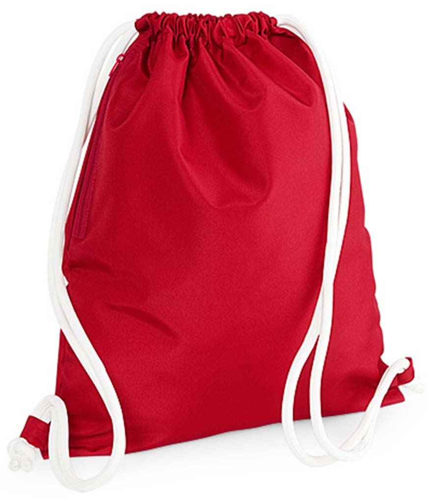 BagBase BG110 Classic Red Front - Ready to be Printed by Custard Workwear - Cheap Personalised and Customised Workwear in Nottinghamshire, Derbyshire and Leicestershire