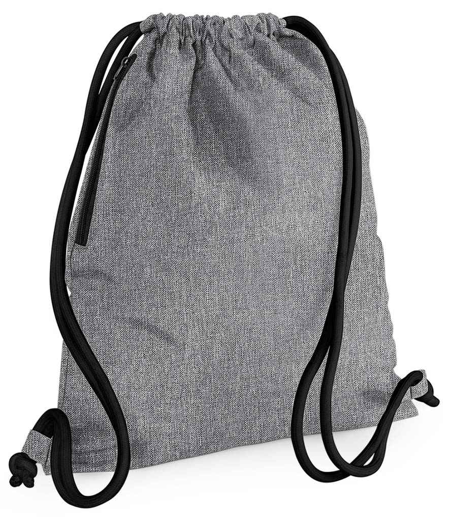 BagBase BG110 Grey Marl/Black Front - Ready to be Printed by Custard Workwear - Cheap Personalised and Customised Workwear in Nottinghamshire, Derbyshire and Leicestershire