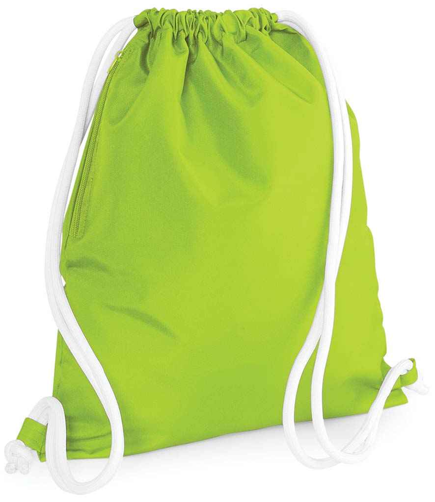 BagBase BG110 Lime Green Front - Ready to be Printed by Custard Workwear - Cheap Personalised and Customised Workwear in Nottinghamshire, Derbyshire and Leicestershire