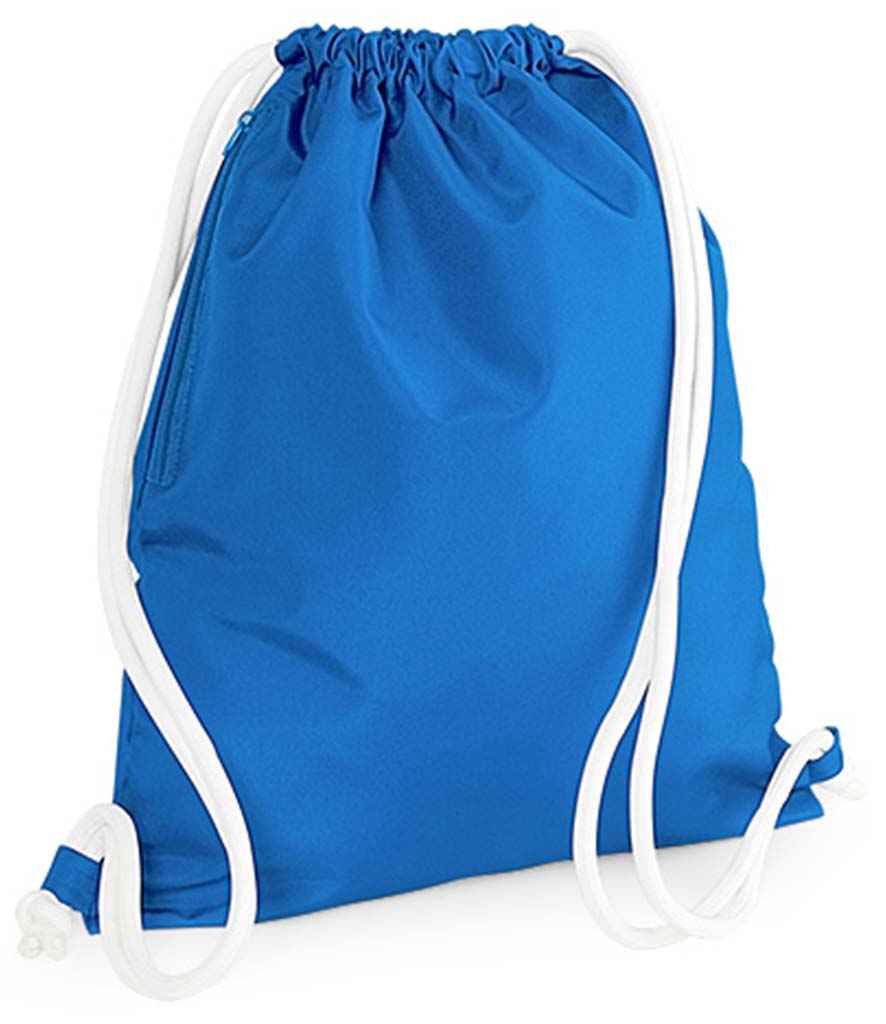 BagBase BG110 Sapphire Blue Front - Ready to be Printed by Custard Workwear - Cheap Personalised and Customised Workwear in Nottinghamshire, Derbyshire and Leicestershire