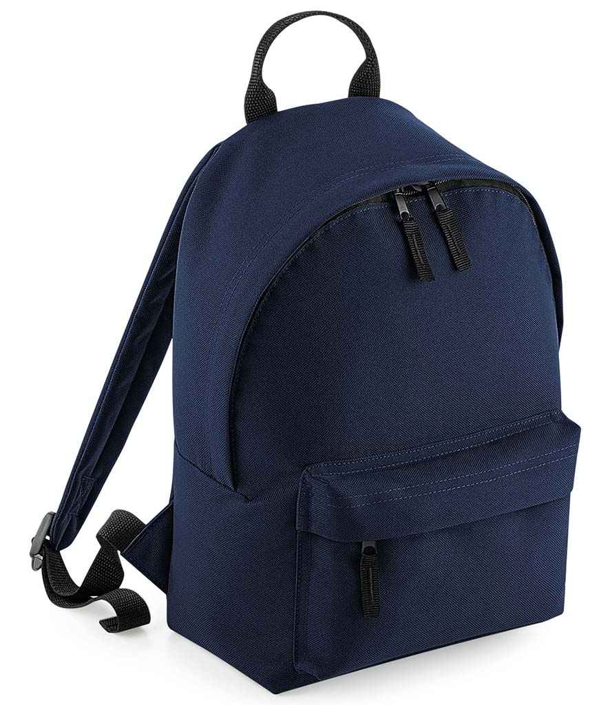 BagBase BG125S French Navy Front - Ready to be Printed by Custard Workwear - Cheap Personalised and Customised Workwear in Nottinghamshire, Derbyshire and Leicestershire