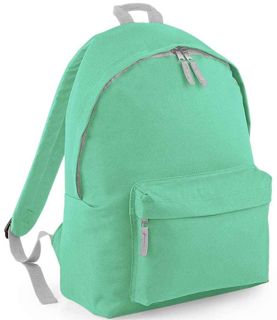 BagBase BG125 Mint/Light Grey Front - Ready to be Printed by Custard Workwear - Cheap Personalised and Customised Workwear in Nottinghamshire, Derbyshire and Leicestershire