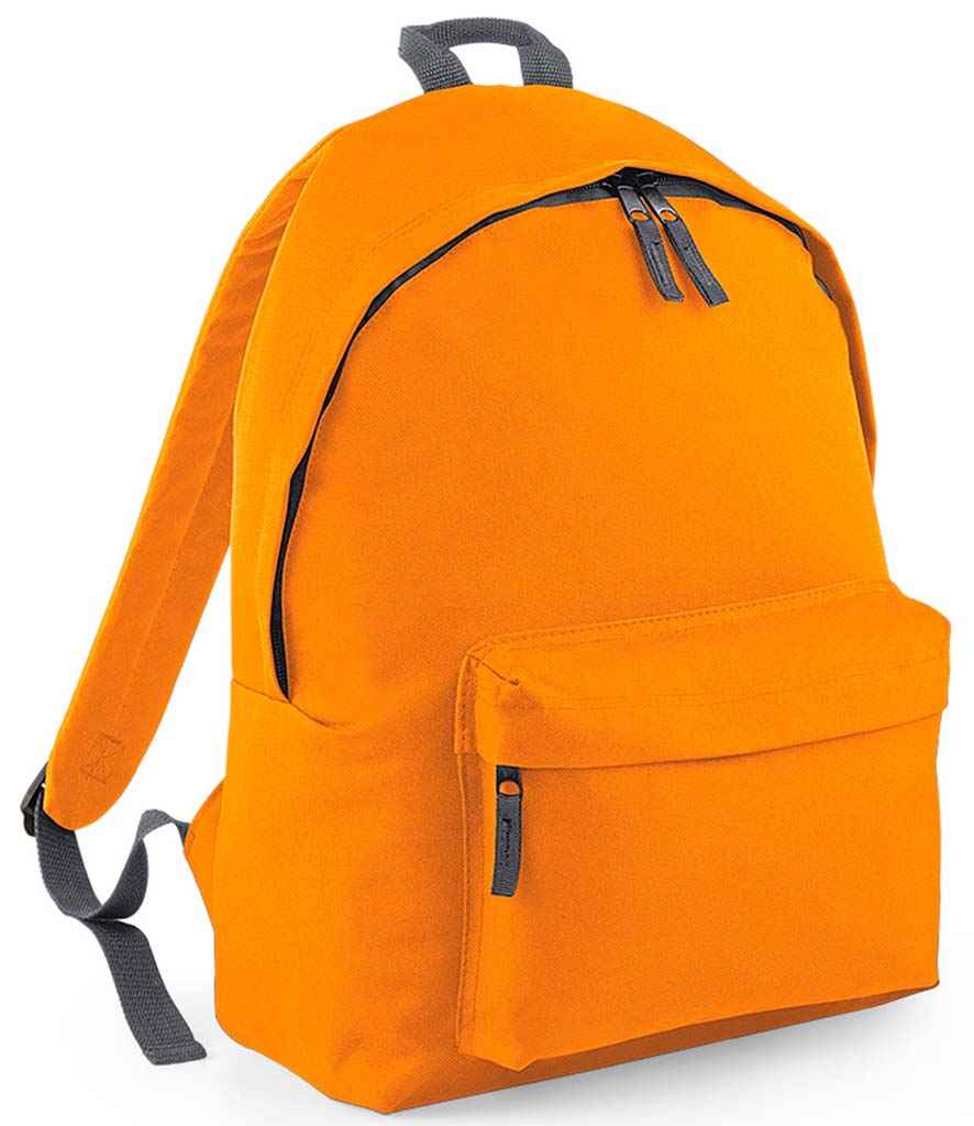 BagBase BG125 Orange/Graphite Grey Front - Ready to be Printed by Custard Workwear - Cheap Personalised and Customised Workwear in Nottinghamshire, Derbyshire and Leicestershire
