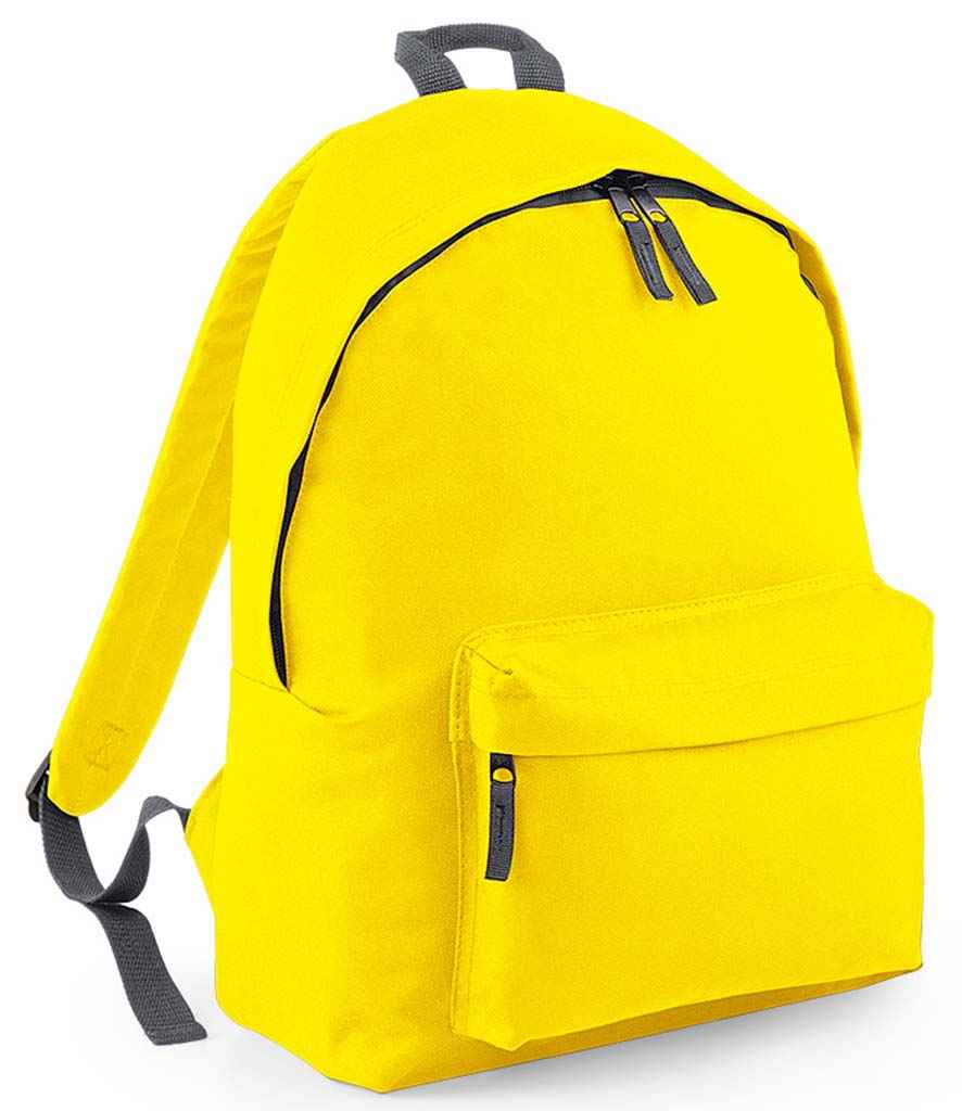 BagBase BG125 Yellow/Graphite Grey Front - Ready to be Printed by Custard Workwear - Cheap Personalised and Customised Workwear in Nottinghamshire, Derbyshire and Leicestershire