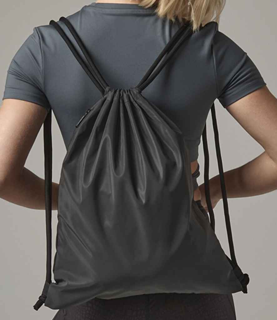 BagBase BG137 Black Reflective Model - Ready to be Printed by Custard Workwear - Cheap Personalised and Customised Workwear in Nottinghamshire, Derbyshire and Leicestershire