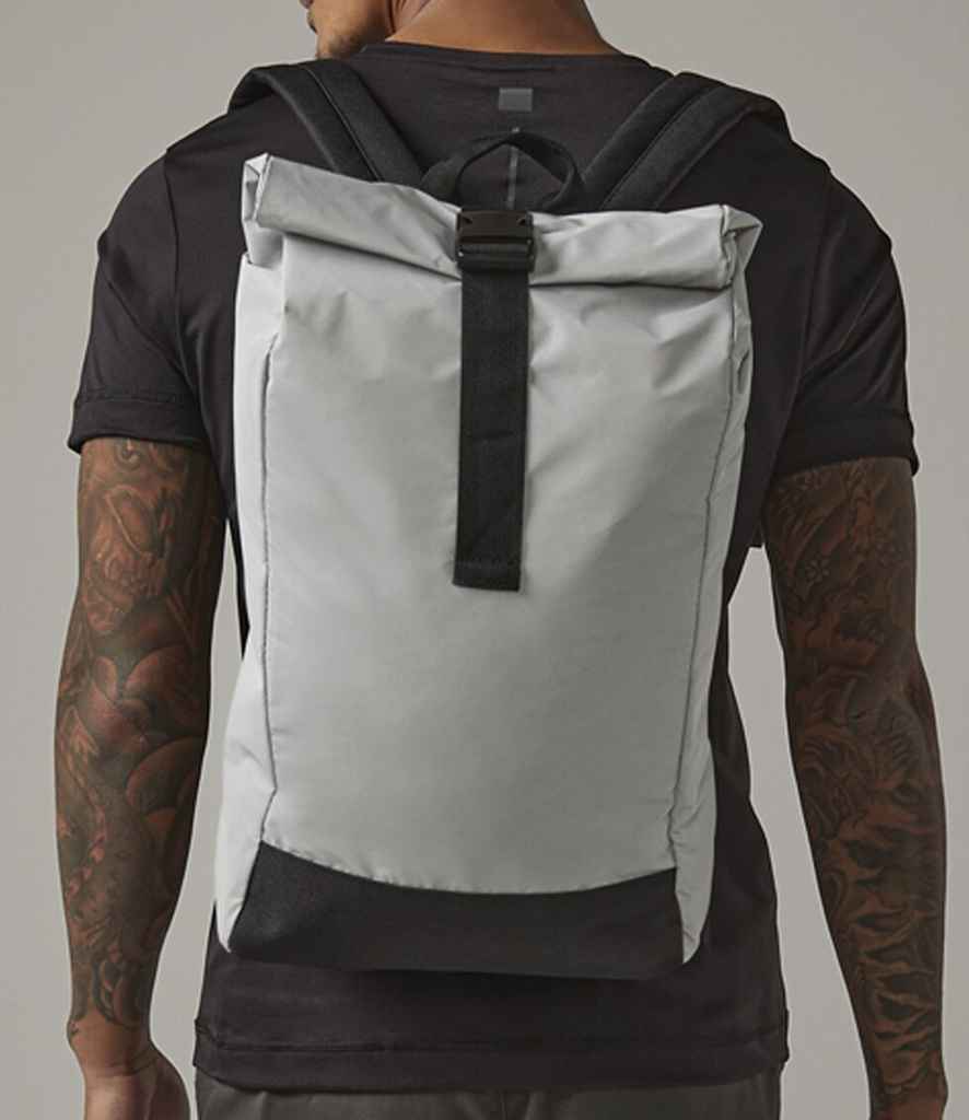 BagBase BG138 Silver Reflective Front - Ready to be Printed by Custard Workwear - Cheap Personalised and Customised Workwear in Nottinghamshire, Derbyshire and Leicestershire