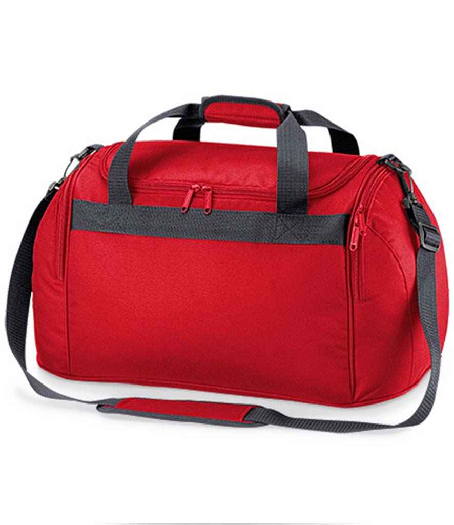 BagBase BG200 Classic Red Front - Ready to be Printed by Custard Workwear - Cheap Personalised and Customised Workwear in Nottinghamshire, Derbyshire and Leicestershire