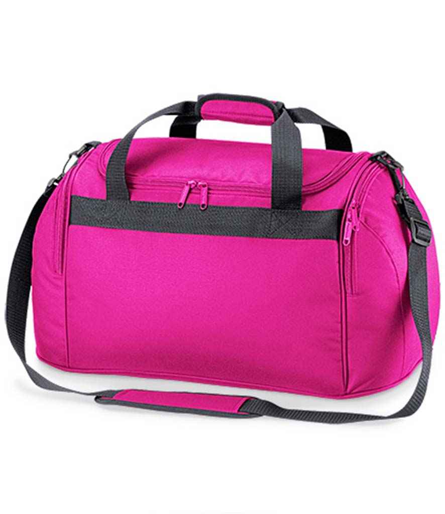 BagBase BG200 Fuchsia Front - Ready to be Printed by Custard Workwear - Cheap Personalised and Customised Workwear in Nottinghamshire, Derbyshire and Leicestershire