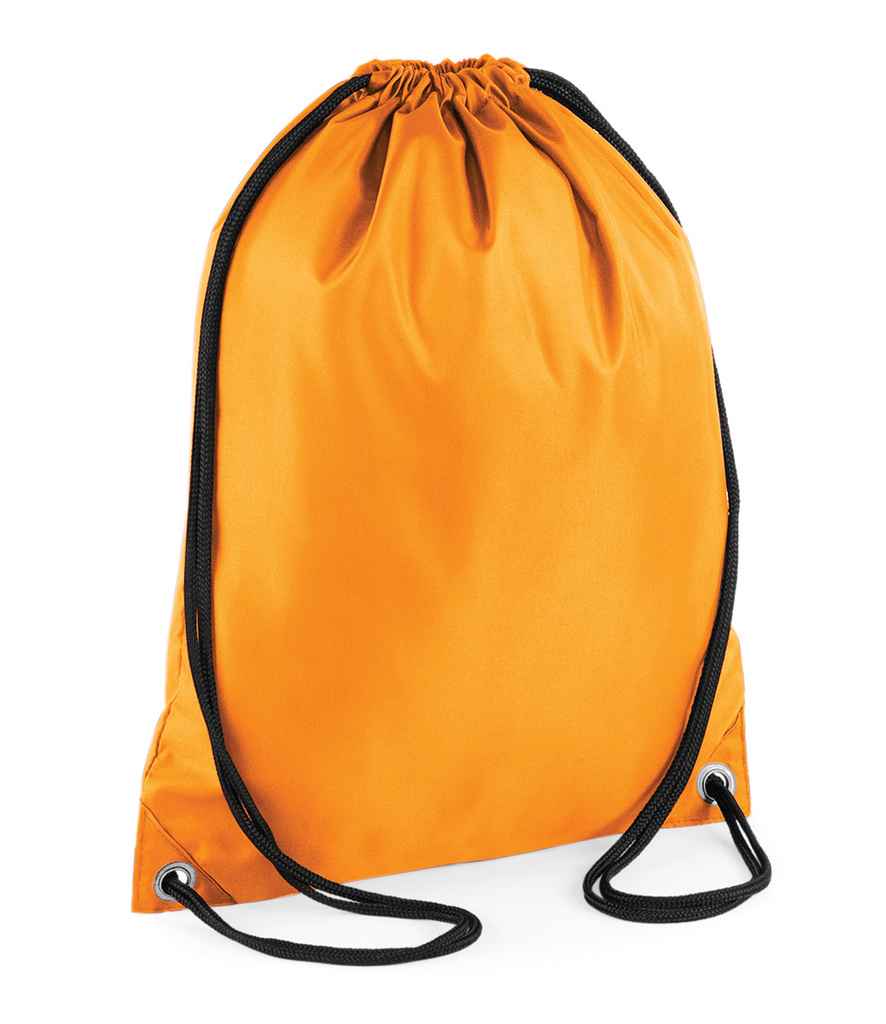 BagBase BG5 Orange Front - Ready to be Printed by Custard Workwear - Cheap Personalised and Customised Workwear in Nottinghamshire, Derbyshire and Leicestershire