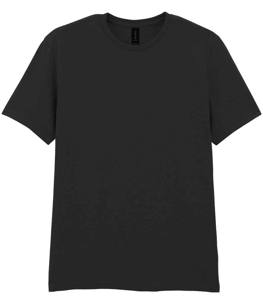 Gildan GD01 Black Front - Ready to be Printed by Custard Workwear - Cheap Personalised and Customised Workwear in Nottinghamshire, Derbyshire and Leicestershire
