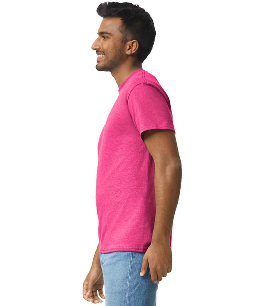 Gildan GD02 Heliconia Model -  Ready to be Embroidered and Printed by Custard Workwear - Cheap Personalised and Customised Workwear in Nottinghamshire, Derbyshire and Leicestershire