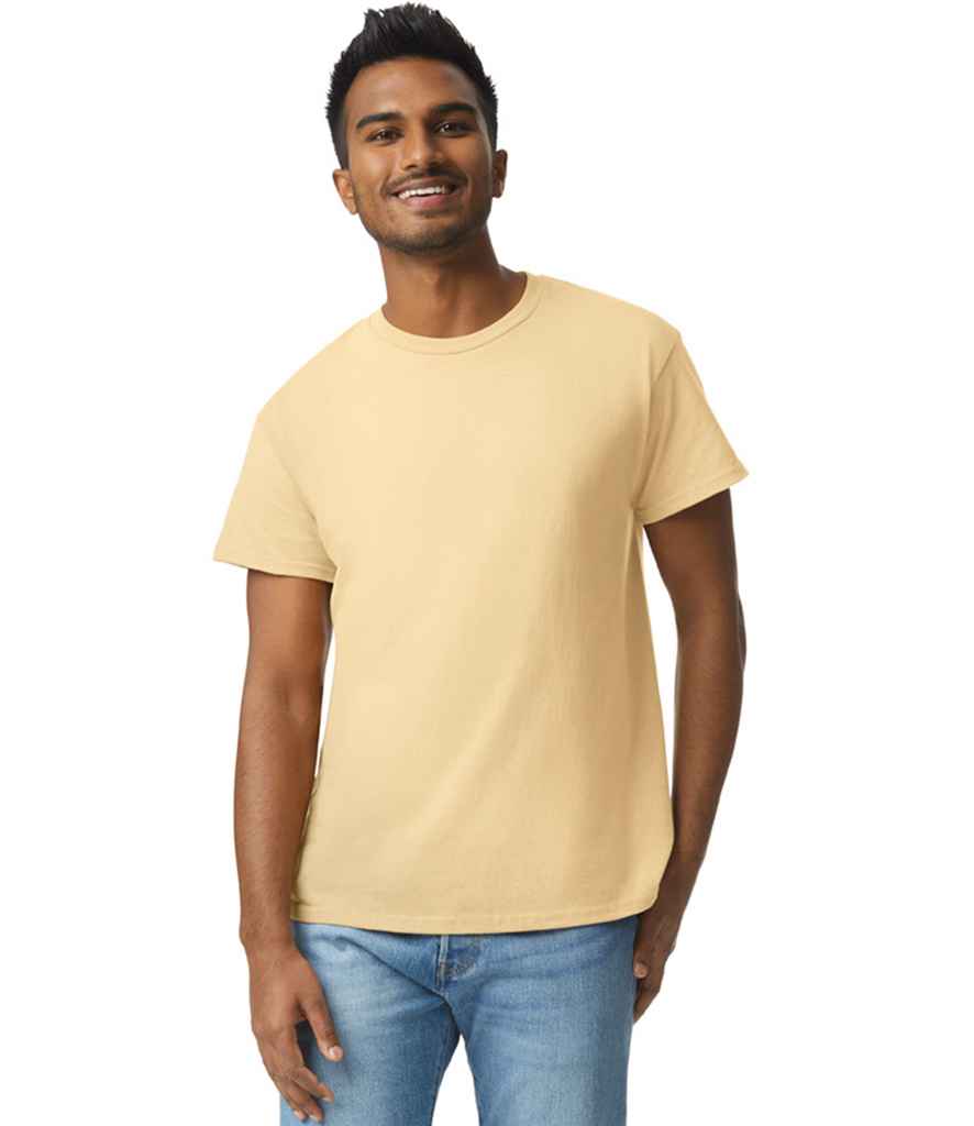 Gildan GD02 Vegas Gold Model - Ready to be Embroidered and Printed by Custard Workwear - Cheap Personalised and Customised Workwear in Nottinghamshire, Derbyshire and Leicestershire