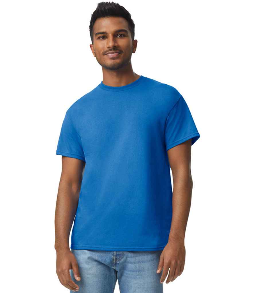 Gildan GD05 Royal Blue Model - Ready to be Embroidered and Printed by Custard Workwear - Cheap Personalised and Customised Workwear in Nottinghamshire, Derbyshire and Leicestershire