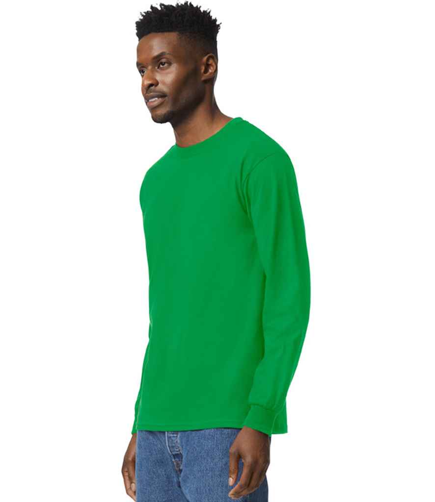 Gildan GD14 Irish Green Model - Ready to be Embroidered and Printed by Custard Workwear - Cheap Personalised and Customised Workwear in Nottinghamshire, Derbyshire and Leicestershire