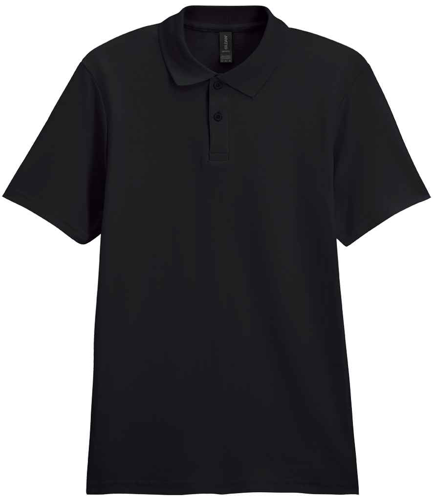 Gildan GD35 Black Front - Ready to be Embroidered and Printed by Custard Workwear - Cheap Personalised and Customised Workwear in Nottinghamshire, Derbyshire and Leicestershire