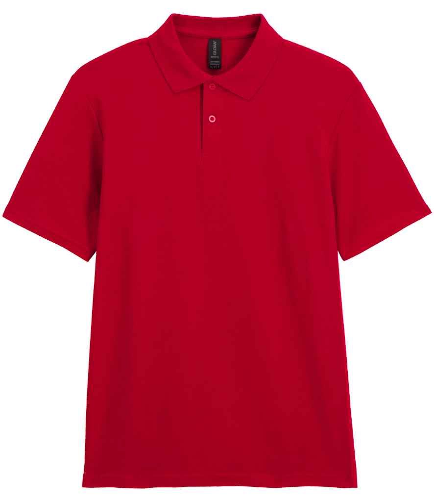 Gildan GD35 Cherry Red Front - Ready to be Embroidered and Printed by Custard Workwear - Cheap Personalised and Customised Workwear in Nottinghamshire, Derbyshire and Leicestershire