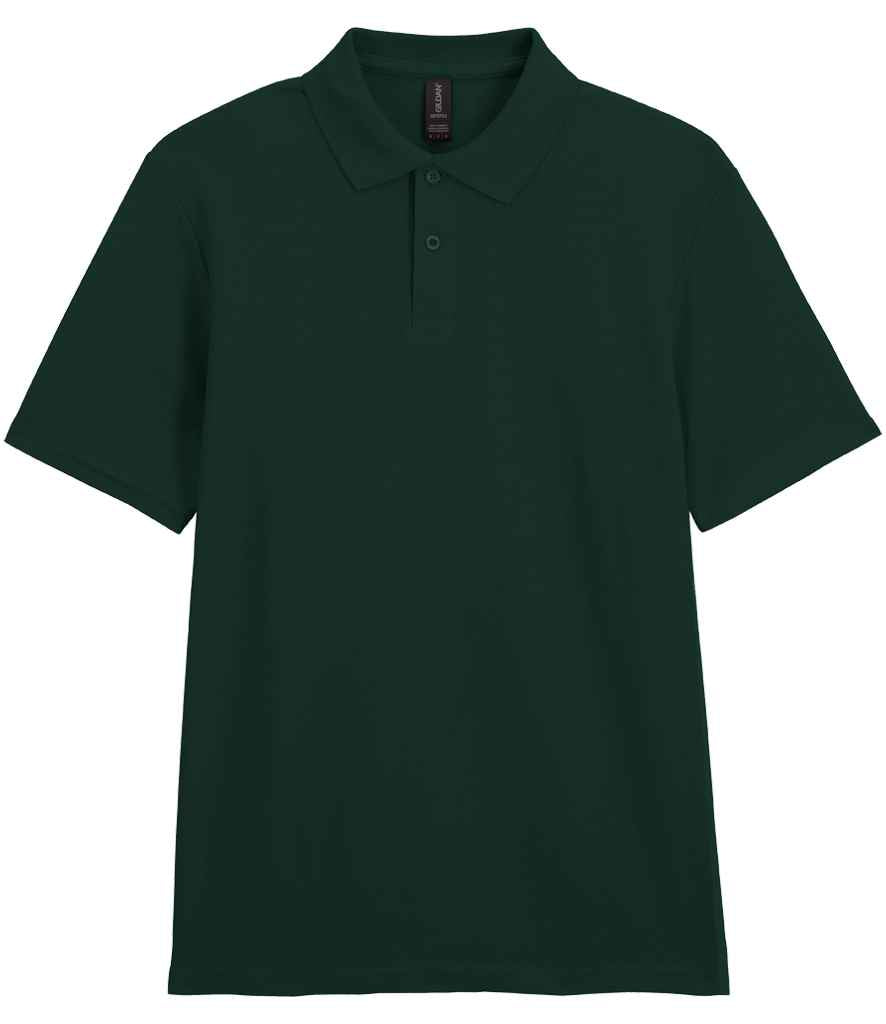Gildan GD35 Forest Green Front - Ready to be Embroidered and Printed by Custard Workwear - Cheap Personalised and Customised Workwear in Nottinghamshire, Derbyshire and Leicestershire