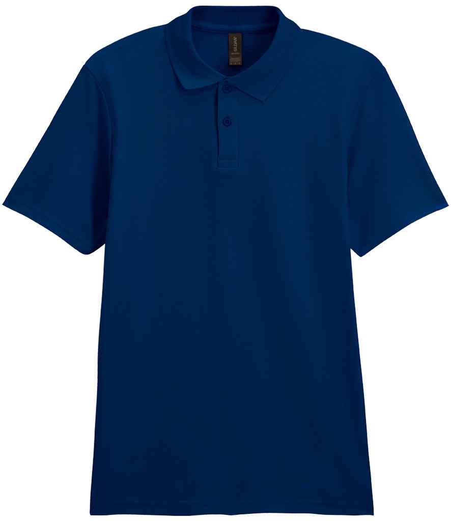 Gildan GD35 Navy Front - Ready to be Embroidered and Printed by Custard Workwear - Cheap Personalised and Customised Workwear in Nottinghamshire, Derbyshire and Leicestershire