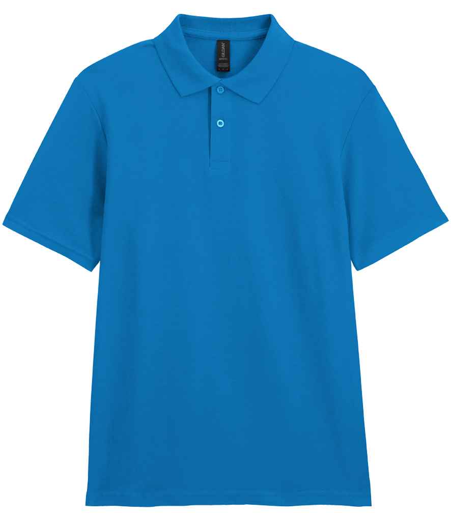 Gildan GD35 Sapphire Blue Front - Ready to be Embroidered and Printed by Custard Workwear - Cheap Personalised and Customised Workwear in Nottinghamshire, Derbyshire and Leicestershire