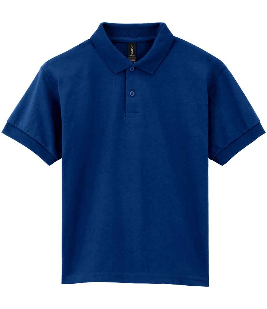 Gildan GD40B Navy Front - Ready to be Embroidered and Printed by Custard Workwear - Cheap Personalised and Customised Workwear in Nottinghamshire, Derbyshire and Leicestershire