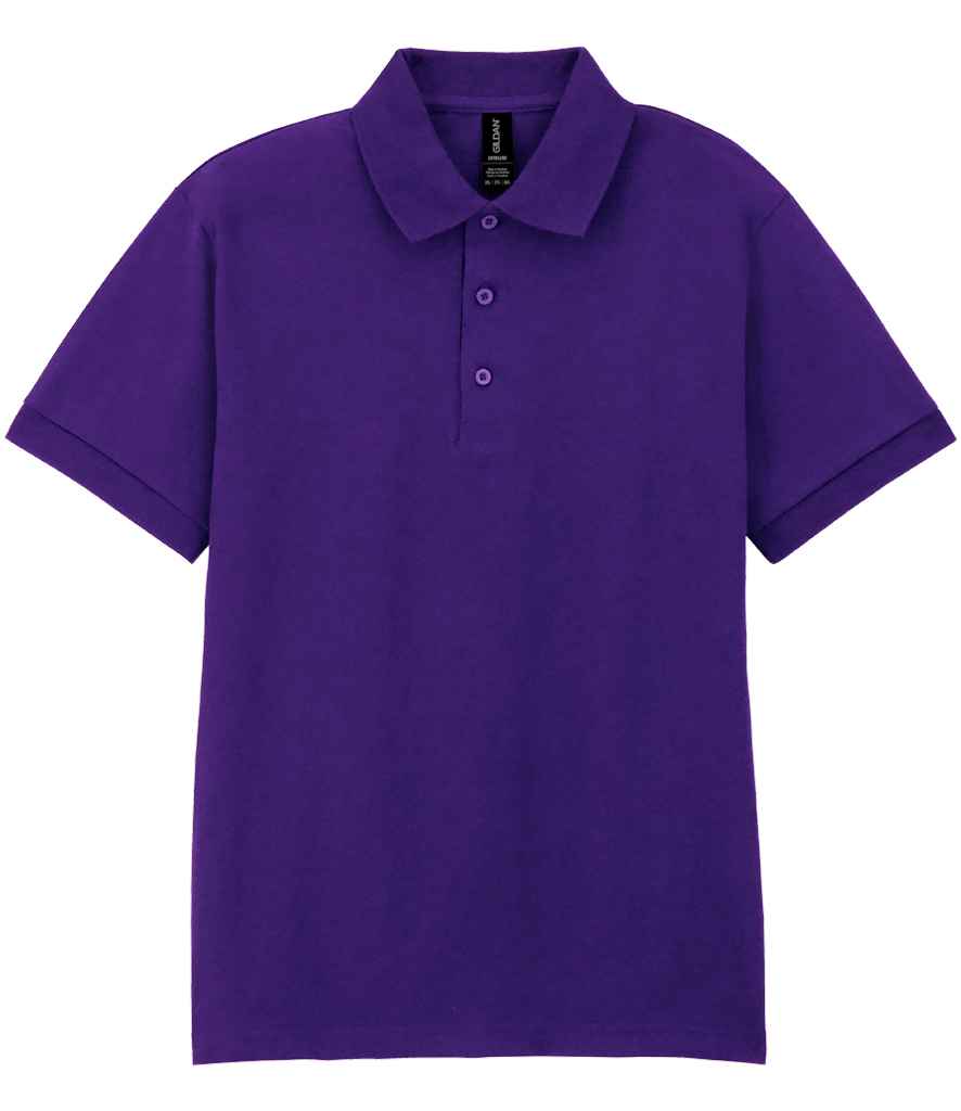 Gildan GD40 Purple Front - Ready to be Embroidered and Printed by Custard Workwear - Cheap Personalised and Customised Workwear in Nottinghamshire, Derbyshire and Leicestershire