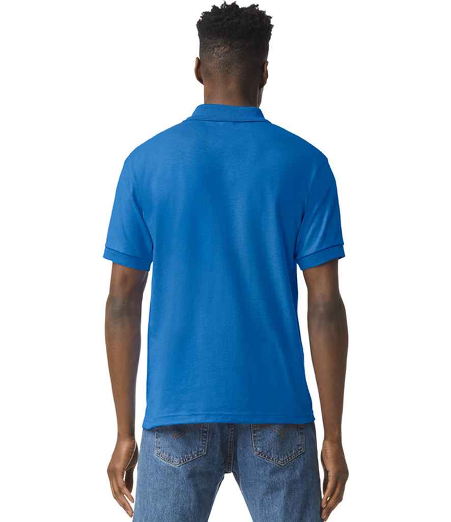 Gildan GD40 Royal Blue Model - Ready to be Embroidered and Printed by Custard Workwear - Cheap Personalised and Customised Workwear in Nottinghamshire, Derbyshire and Leicestershire