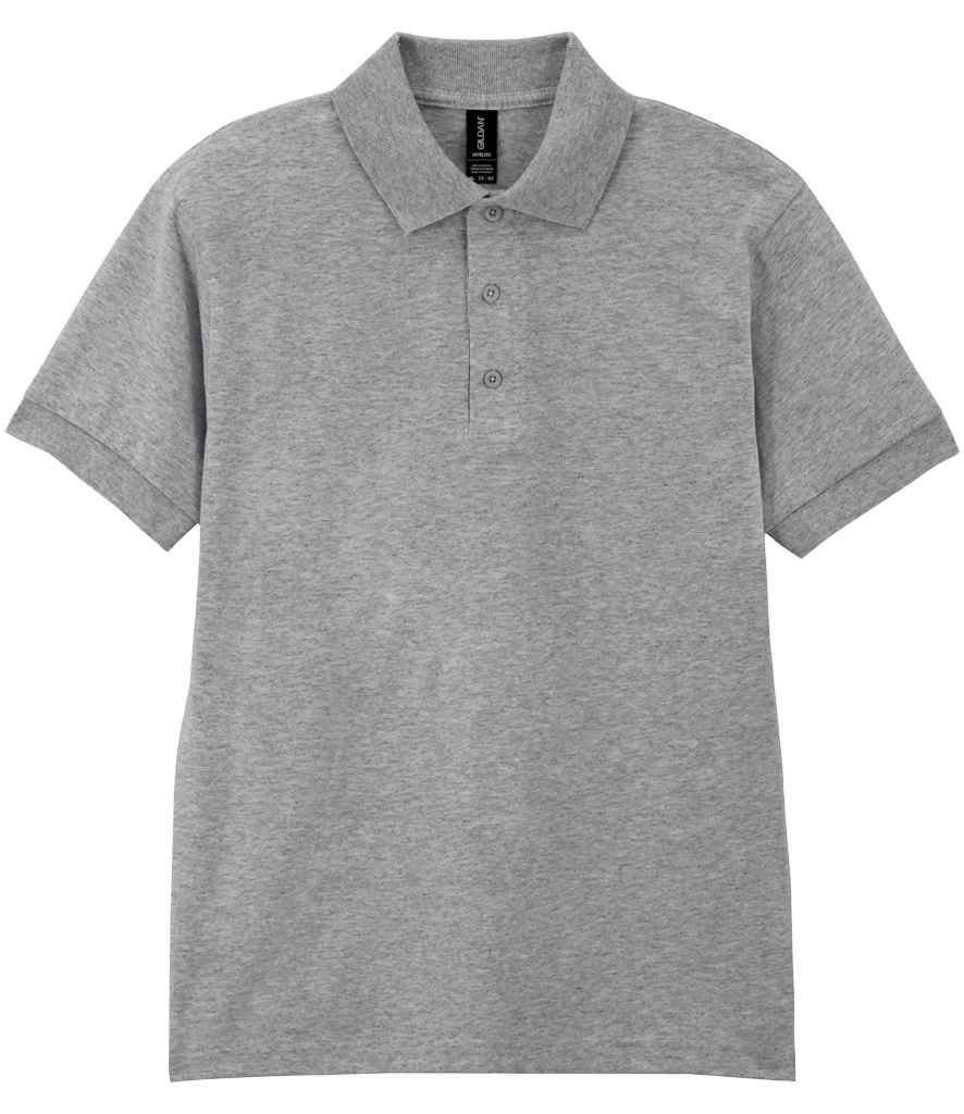 Gildan GD40 Sport Grey Front - Ready to be Embroidered and Printed by Custard Workwear - Cheap Personalised and Customised Workwear in Nottinghamshire, Derbyshire and Leicestershire