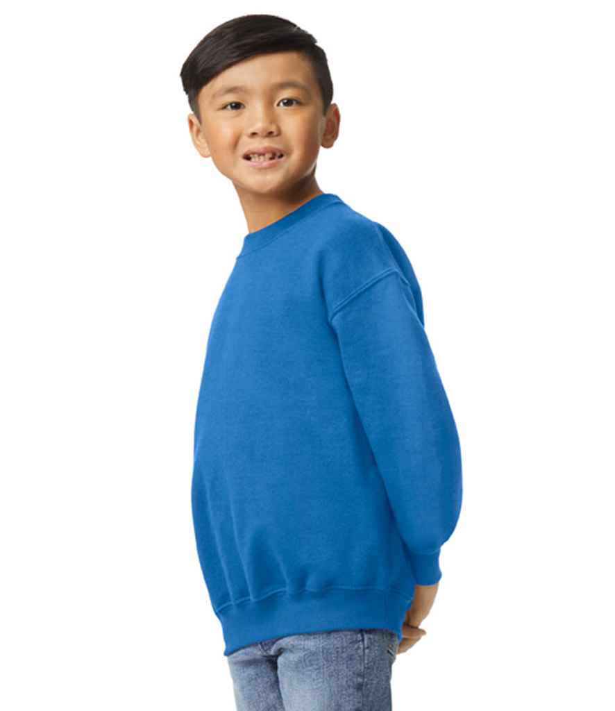 Gildan GD56B Royal Blue Model - Ready to be Embroidered and Printed by Custard Workwear - Cheap Personalised and Customised Workwear in Nottinghamshire, Derbyshire and Leicestershire