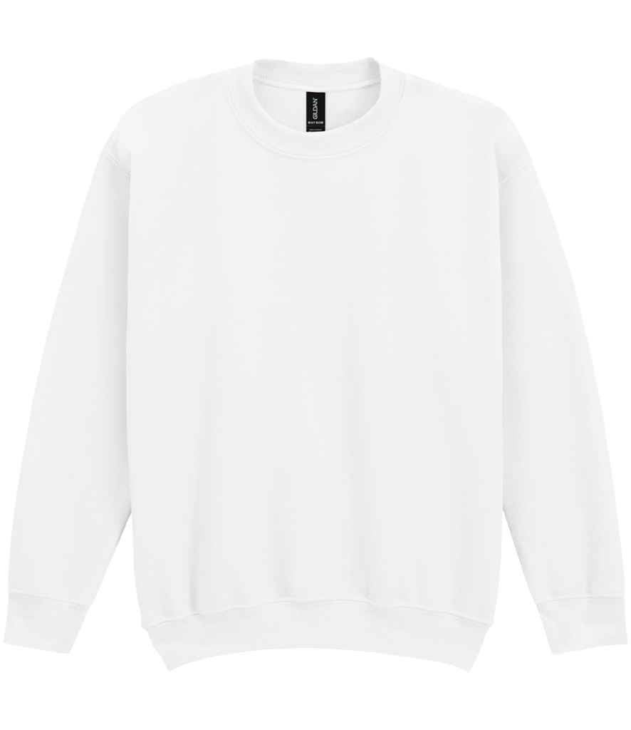 Gildan GD56B White Front - Ready to be Embroidered and Printed by Custard Workwear - Cheap Personalised and Customised Workwear in Nottinghamshire, Derbyshire and Leicestershire