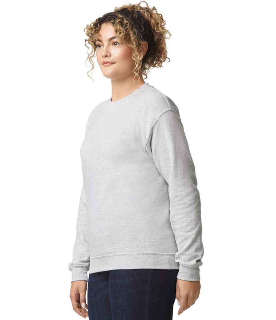 Gildan GD56 Ash Model -  Ready to be Embroidered and Printed by Custard Workwear - Cheap Personalised and Customised Workwear in Nottinghamshire, Derbyshire and Leicestershire