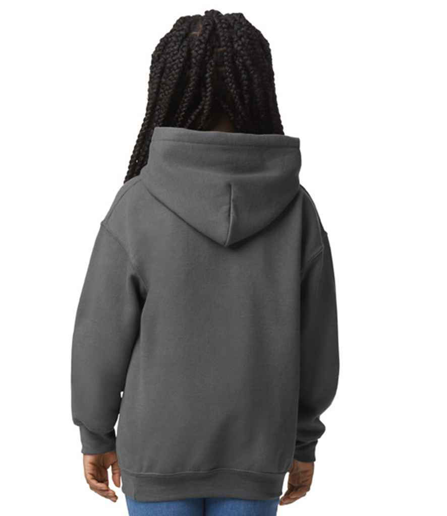 Gildan GD57B Charcoal Model - Ready to be Embroidered and Printed by Custard Workwear - Cheap Personalised and Customised Workwear in Nottinghamshire, Derbyshire and Leicestershire