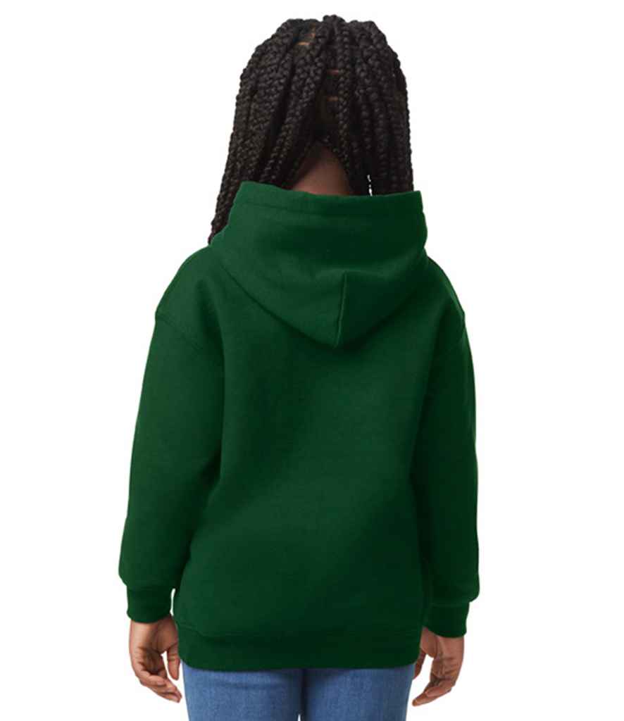 Gildan GD57B Forest Green Model - Ready to be Embroidered and Printed by Custard Workwear - Cheap Personalised and Customised Workwear in Nottinghamshire, Derbyshire and Leicestershire