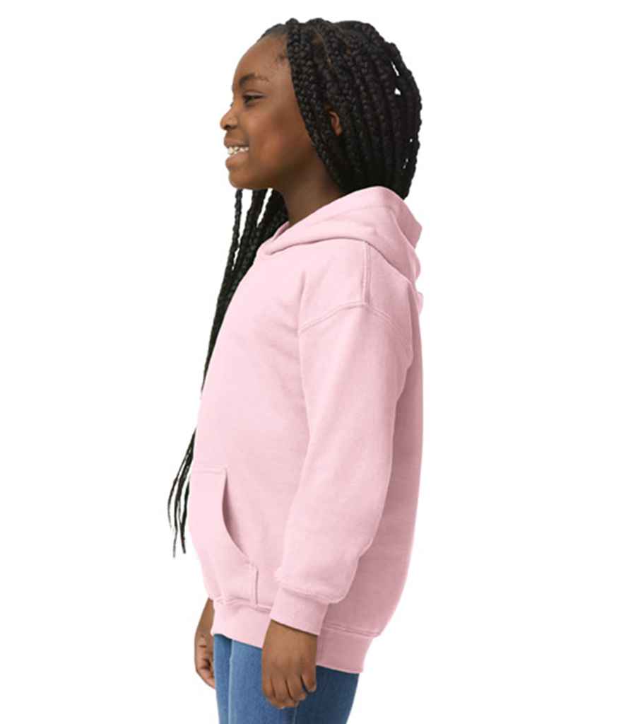 Gildan GD57B Light Pink Model -  Ready to be Embroidered and Printed by Custard Workwear - Cheap Personalised and Customised Workwear in Nottinghamshire, Derbyshire and Leicestershire