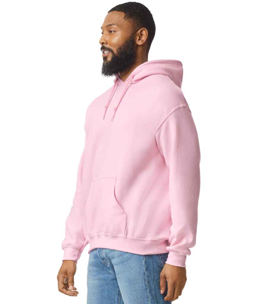Gildan GD57 Light Pink Model - Ready to be Embroidered and Printed by Custard Workwear - Cheap Personalised and Customised Workwear in Nottinghamshire, Derbyshire and Leicestershire