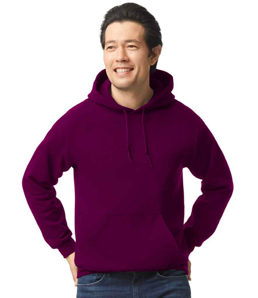 Gildan GD57 Maroon Model - Ready to be Embroidered and Printed by Custard Workwear - Cheap Personalised and Customised Workwear in Nottinghamshire, Derbyshire and Leicestershire