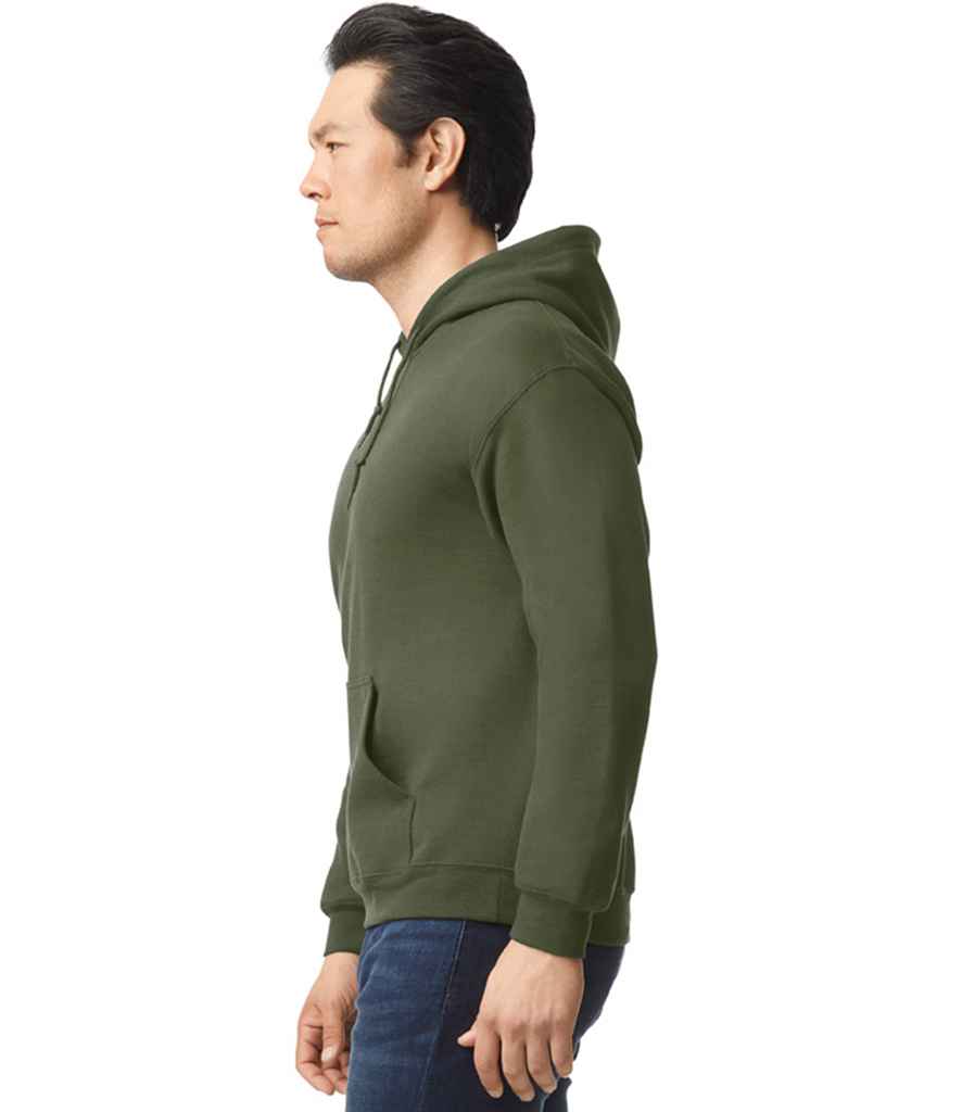 Gildan GD57 Military Green Model - Ready to be Embroidered and Printed by Custard Workwear - Cheap Personalised and Customised Workwear in Nottinghamshire, Derbyshire and Leicestershire