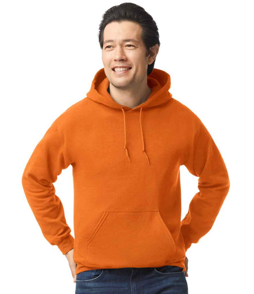 Gildan GD57 S Orange Model - Ready to be Embroidered and Printed by Custard Workwear - Cheap Personalised and Customised Workwear in Nottinghamshire, Derbyshire and Leicestershire