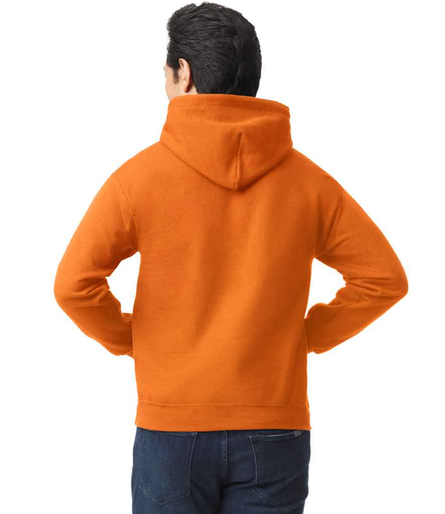 Gildan GD57 S Orange Model - Ready to be Embroidered and Printed by Custard Workwear - Cheap Personalised and Customised Workwear in Nottinghamshire, Derbyshire and Leicestershire