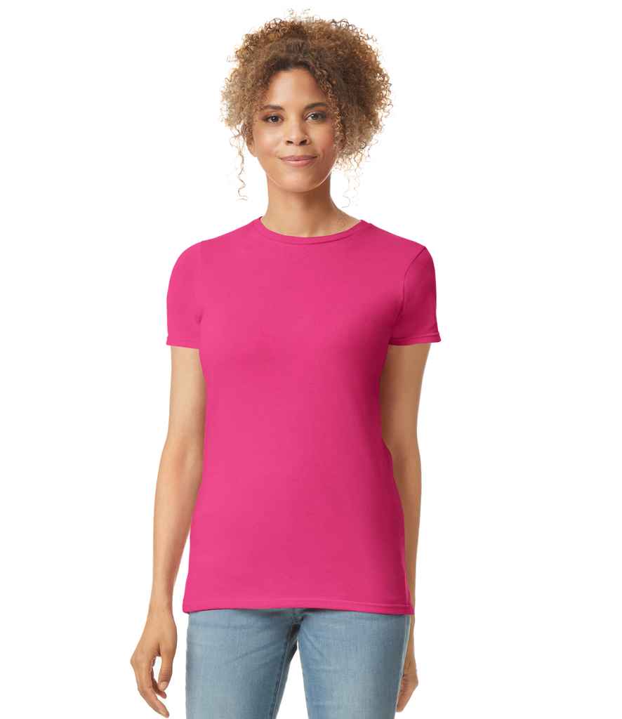 Gildan GD72 Heliconia Model - Ready to be Printed by Custard Workwear - Cheap Personalised and Customised Workwear in Nottinghamshire, Derbyshire and Leicestershire
