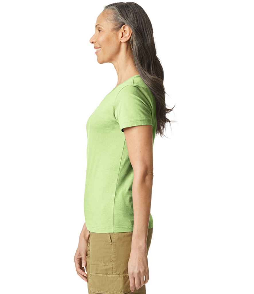 Gildan GD72 Pistachio Model - Ready to be Printed by Custard Workwear - Cheap Personalised and Customised Workwear in Nottinghamshire, Derbyshire and Leicestershire