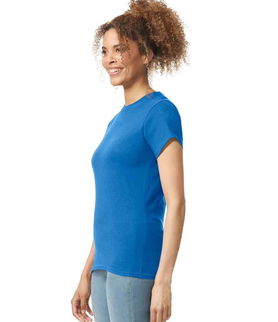 Gildan GD72 Royal Blue Model -  Ready to be Printed by Custard Workwear - Cheap Personalised and Customised Workwear in Nottinghamshire, Derbyshire and Leicestershire