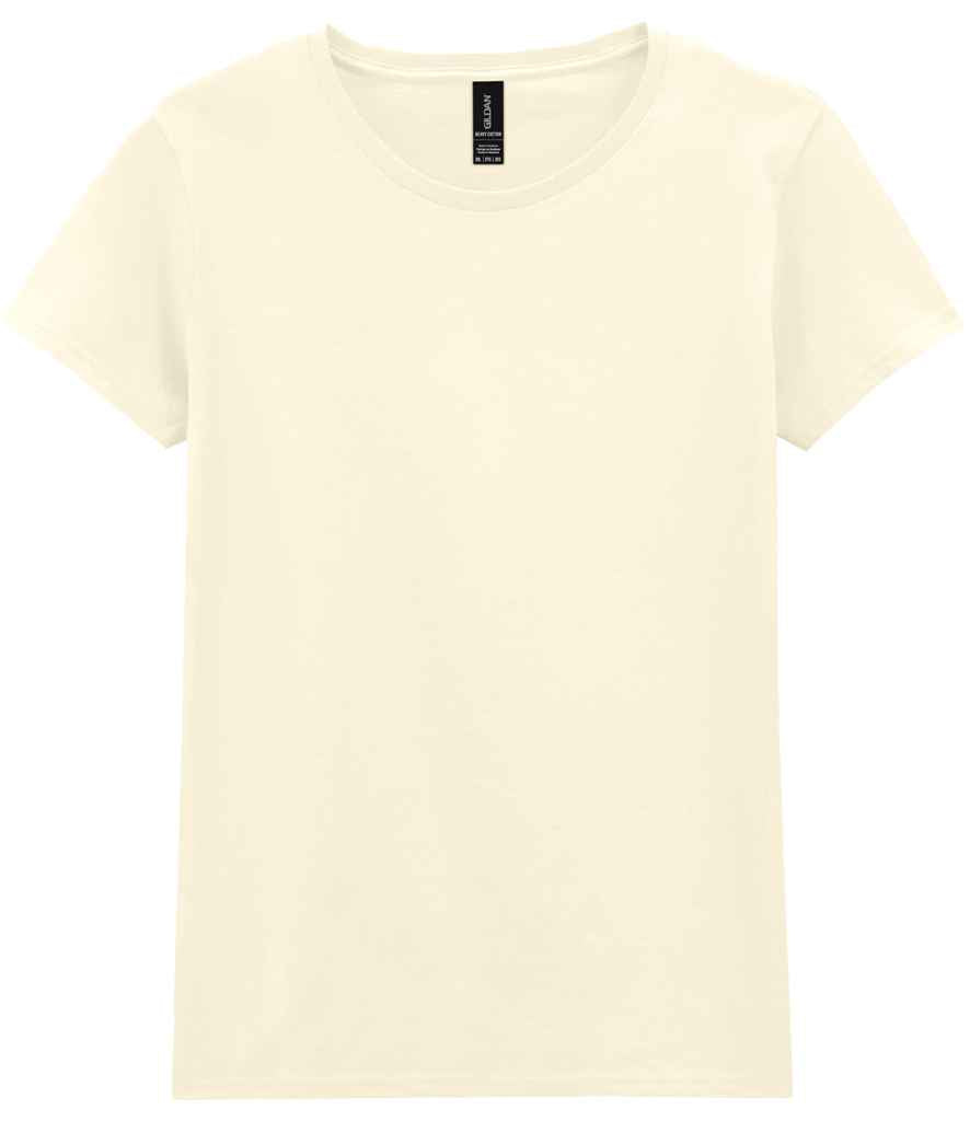 Gildan GD95 Off White Front - Ready to be Embroidered and Printed by Custard Workwear - Cheap Personalised and Customised Workwear in Nottinghamshire, Derbyshire and Leicestershire