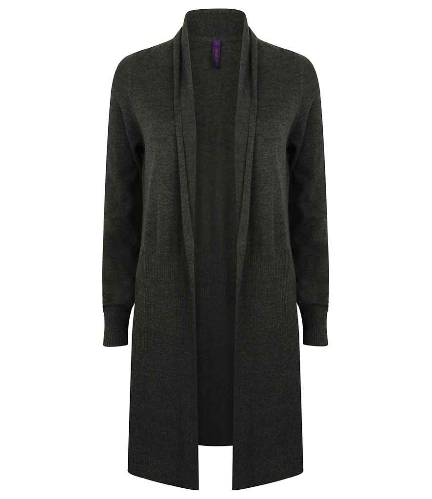 Henbury H719 Grey Marl Front - Ready to be Embroidered by Custard Workwear - Cheap Personalised and Customised Workwear in Nottinghamshire, Derbyshire and Leicestershire