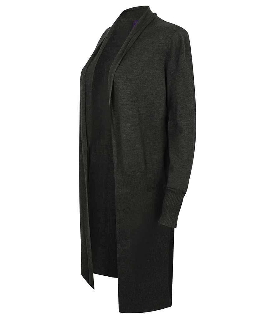 Henbury H719 Grey Marl Left - Ready to be Embroidered by Custard Workwear - Cheap Personalised and Customised Workwear in Nottinghamshire, Derbyshire and Leicestershire