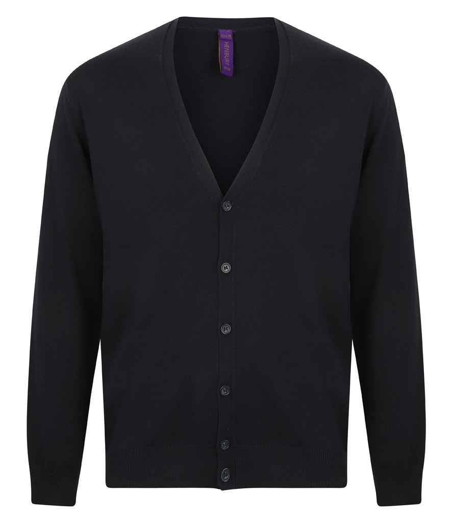 Henbury H722 Navy Front - Ready to be Embroidered by Custard Workwear - Cheap Personalised and Customised Workwear in Nottinghamshire, Derbyshire and Leicestershire