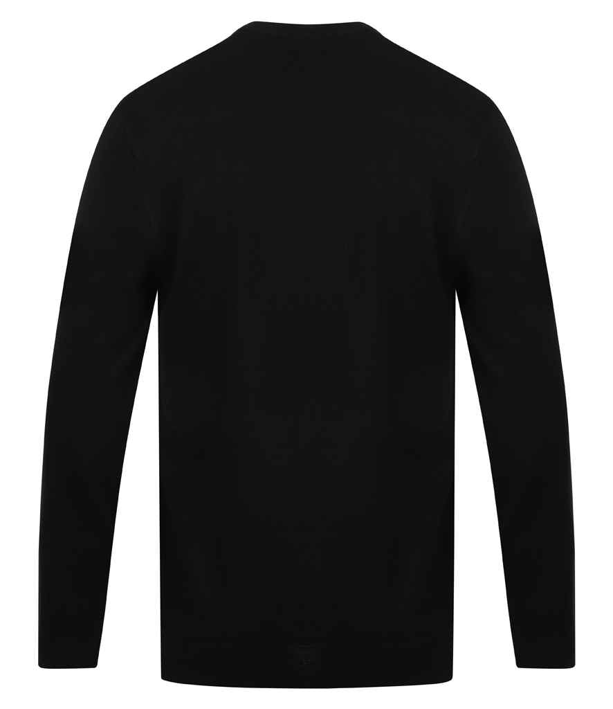 Henbury H760 Navy Back - Ready to be Embroidered by Custard Workwear - Cheap Personalised and Customised Workwear in Nottinghamshire, Derbyshire and Leicestershire