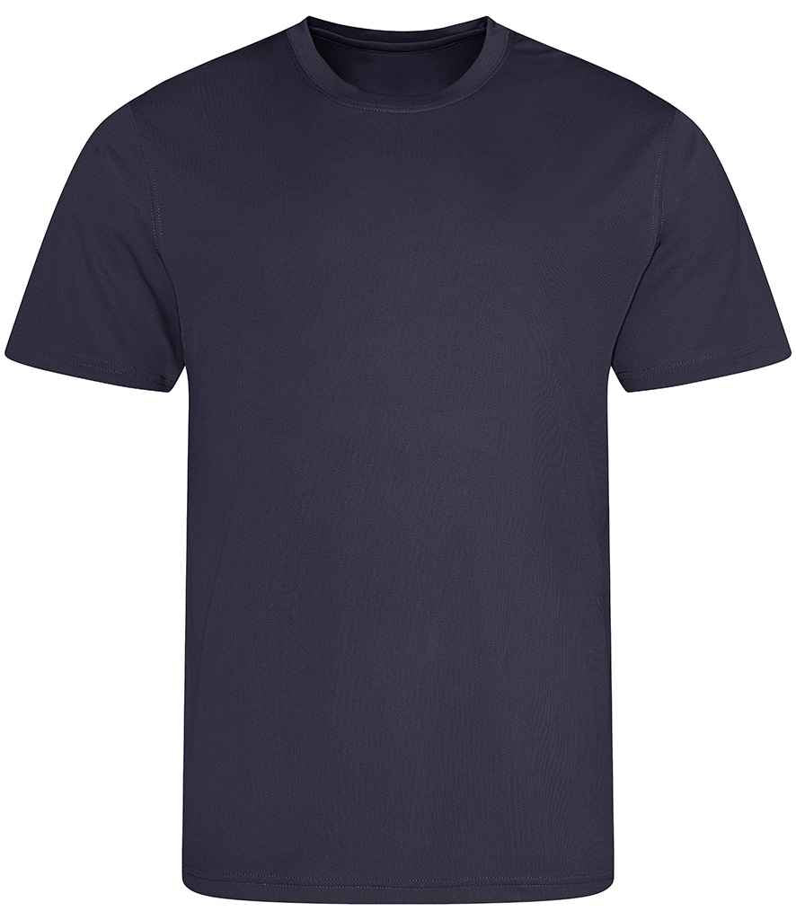 Just Cool JC001B Oxford Navy Front - Ready to be Printed by Custard Workwear - Cheap Personalised and Customised Workwear in Nottinghamshire, Derbyshire and Leicestershire