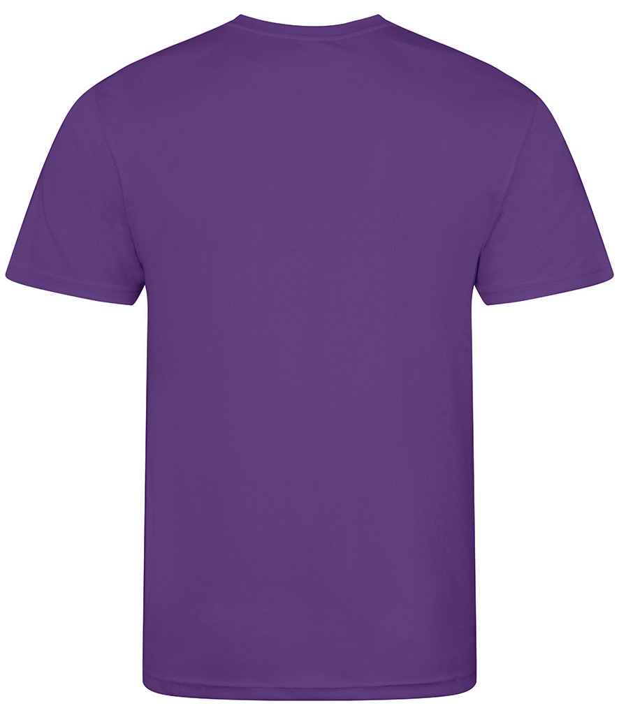 Just Cool JC001B Purple Back - Ready to be Printed by Custard Workwear - Cheap Personalised and Customised Workwear in Nottinghamshire, Derbyshire and Leicestershire