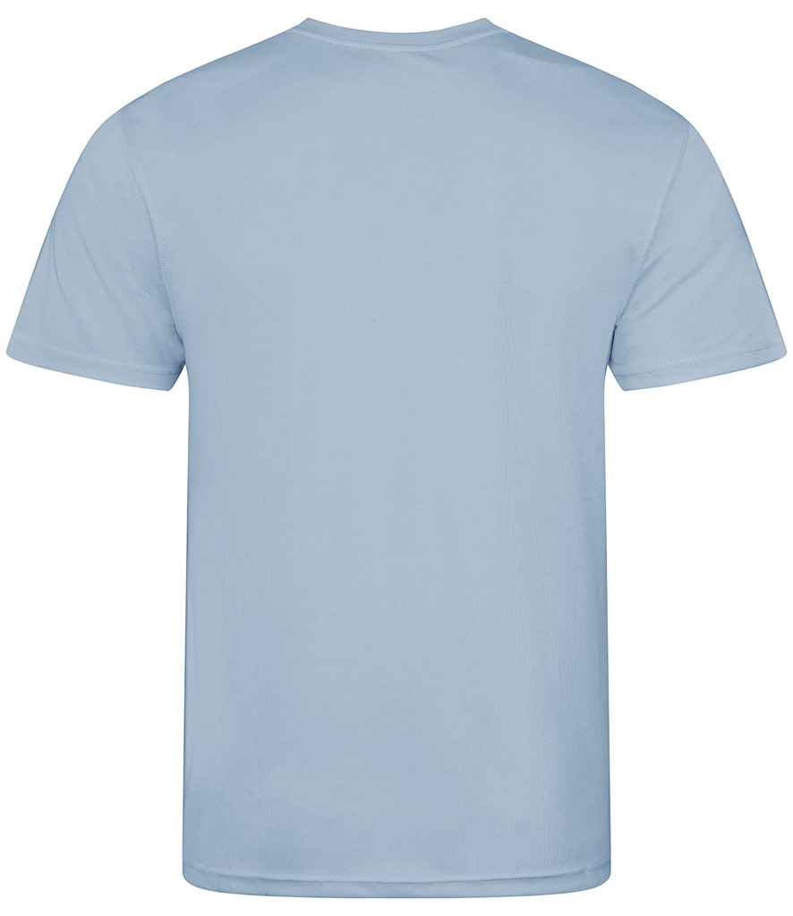 Just Cool JC001B Sky Blue Back - Ready to be Printed by Custard Workwear - Cheap Personalised and Customised Workwear in Nottinghamshire, Derbyshire and Leicestershire