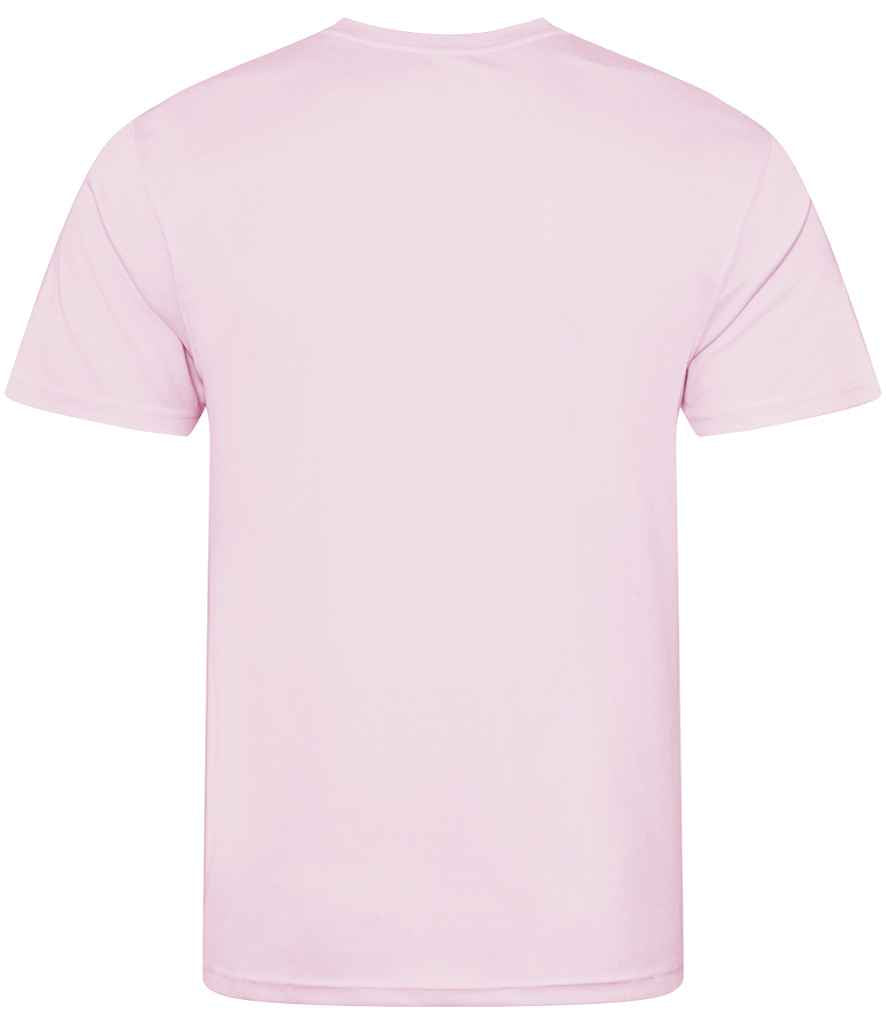 Just Cool JC001 Baby Pink Back -  Ready to be Printed by Custard Workwear - Cheap Personalised and Customised Workwear in Nottinghamshire, Derbyshire and Leicestershire